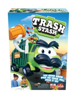 Müllversteck - Mülleimer füllen Watch It Dump Into Garbage Truck Kinderspiel 4+ Neu - Bild 1 von 6