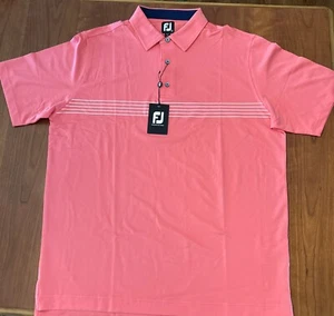 NEW FootJoy Lisle and Callaway Performance Striped Golf Shirts X-Large (XL) - Picture 1 of 10
