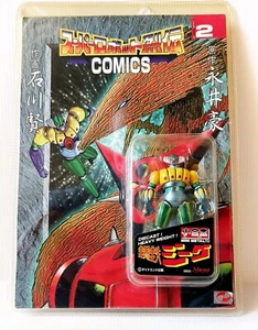 Mini metal Jeeg Robot marmit comics 02 robot chogokin die cast - Imagen 1 de 5