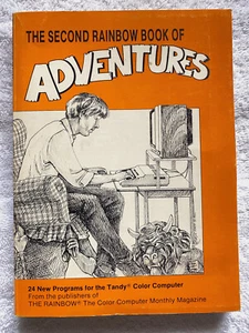 2nd RAINBOW BOOK OF ADVENTURES 24 Programs TANDY color Computer - Photo 1/16