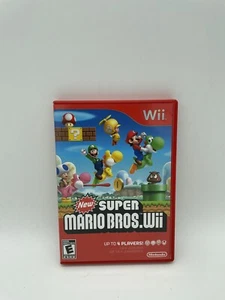 NEU Super Mario Bros. Wii (Nintendo Wii, 2009) komplett im Karton - Bild 1 von 4