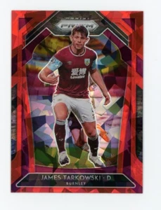 Panini Prizm Premier League 2020-21 #47 James Tarkowski Burnley rojo hielo agrietado - Imagen 1 de 1