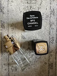 Rare - Vintage Chanel No 5 Eau De Toilette Refillable 100ml Spray. - Picture 1 of 3