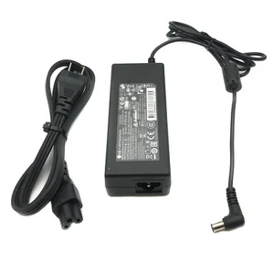 Genuine 65W AC Adapter for LG 22MA33V 22MA53D 23CAV42K 23MA53D Monitor OEM - Picture 1 of 6