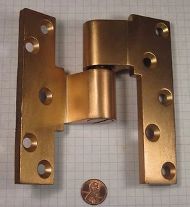 BOMMER #LMP4-LH-US10 INTERMEDIATE PIVOT SCHARNIER, 3/4" OFFSET, BRONZE, SATINIERT - Bild 1 von 6