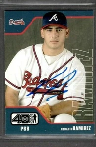 2002 Upper Deck #518 Horacio Ramirez Atlanta Braves Card signed autographs (G52) - Picture 1 of 2