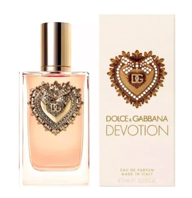 Dolce & Gabbana Devotion 3.3 盎司女士淡香水全新带盒 — 第 1/4 张图片