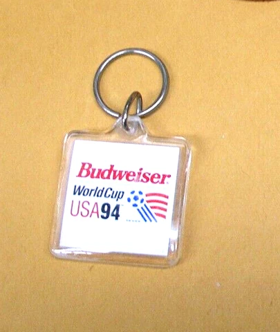Vintage Budweiser beer World Cup Keychain Decoration USA Soccer 94 Cover