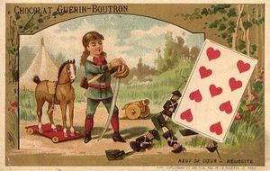 Chromo GUERIN-BOUTRON Neuf de Coeur Réussite - Picture 1 of 1