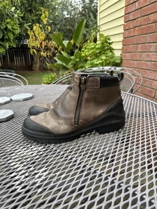 Ariat Barnyard Damenstiefel mit seitlichem Reißverschluss Größe 10B braun  - Bild 1 von 15