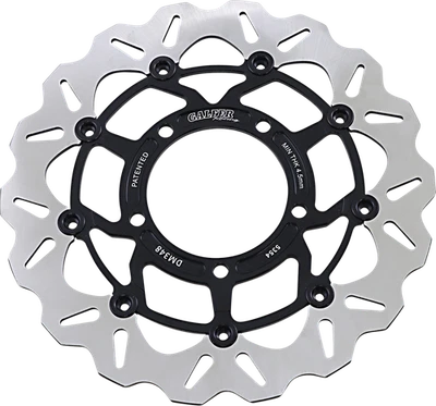 Rotor de onda de freno delantero Galfer - negro - Suzuki DF348CW Foto 1 de 2