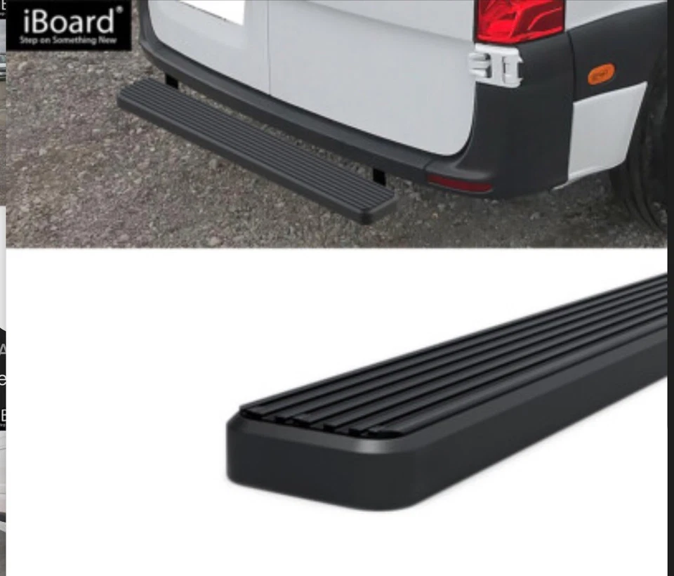 5” Nerf Bar Running Board I-Board, IBO4KDJ3B With Bracket - Image 1 of 1