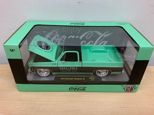 M2 Machines 1/24 Coca-Cola 1973 Chevrolet Cheyenne 10 WMTS01 24-37 MIB Lesen - Bild 1 von 6