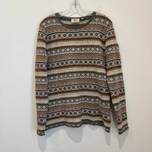 Fjällräven Övik Folk Knit Sweater 100% Wool Women’s Size Large - Picture 1 of 14