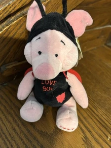 NUEVO LINDO JUGUETE DE PELUCHE DISNEY WINNIE THE POOH LECHÓN EL INSECTO DEL AMOR CON ENVÍO GRATUITO - Imagen 1 de 3