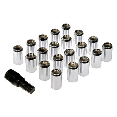 For Nissan Altima 93-18 Dorman 711-445 Chrome Cone Seat Tuner Style Wheel Locks Foto 1 de 3