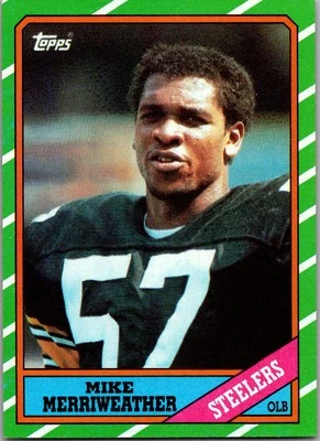 1986 Topps #289 Mike Merriweather - Image 1 of 2