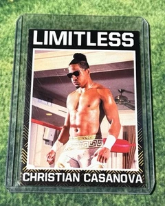 CHRISTIAN CASANOVA 2020 LIMITLESS Wrestling SERIES 3 Carmelo Hayes AEW WWE GCW - Picture 1 of 2