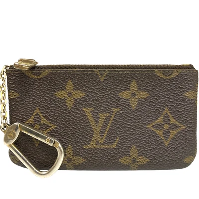 Auth Louis Vuitton Pochette Cle Coin Case Monogram Wallet M62650 1920ET - Image 1 of 4
