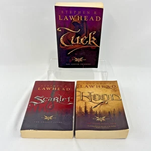 Stephen Lawhead King Raven Trilogy, Complete PB Books Hood Tuck Scarlet - Foto 1 di 14