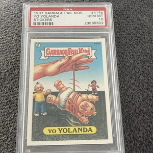 1987 GARBAGE PAIL KIDS SERIES 10 #414B YO YOLANDA PSA 10 GEM MINT - Picture 1 of 2
