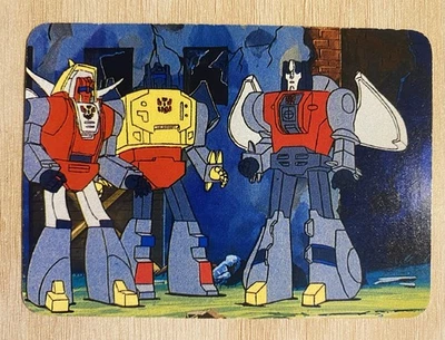 1985 Hasbro Transformers Action Trading Card #159 Decepticon Destroyers - Image 1 of 2