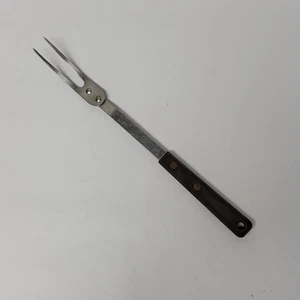 EKCO Forge Stainless Meat Fork Vintage 11" Serving Fork USA - Picture 1 of 5