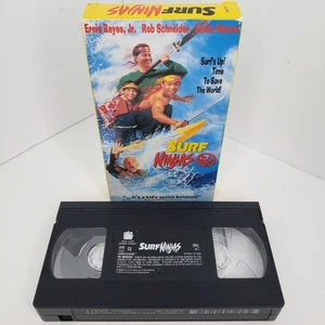 Surf Ninjas VHS - Rob Schneider, Leslie Nielsen Ernie Reyes, Jr. - Picture 1 of 6