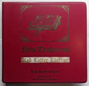 The New Testament 12 Cassettes  - Red Letter Edition - Picture 1 of 10
