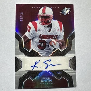 Kolby Smith 2007 SPX Autograph 183 Kansas City Chiefs 01/99 Auto - Picture 1 of 7