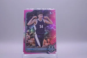 2021-22 Bowman U Basketball Chet Holmgren 1st Bowman Chrome Pink Refractor K228 - Picture 1 of 2