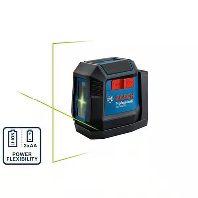 Bosch GLL50-20GL Green-Beam Self-Leveling Cross-Line Laser (Lithium Ion Battery) - Image 1 of 4