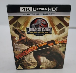 Jurassic Park Trilogy (4K UHD + Blu-ray) 2018 -Region Free- - Picture 1 of 6