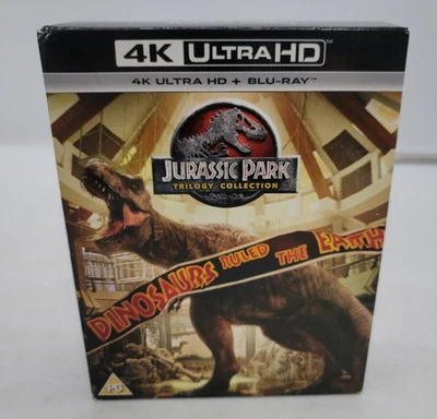 Jurassic Park Trilogy (4K UHD + Blu-ray) 2018 -Region Free- - Image 1 of 4