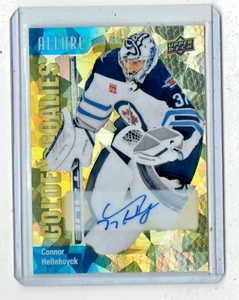 Conner Hellebuych 2023-24 Upper Deck Allure Golden Goalies Auto/Autograph Card - Picture 1 of 1