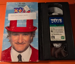 Toys (VHS, 1992) Robin Williams Joan Cusack Robin Wright accetpable - Picture 1 of 2