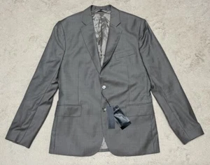 J. Lindeberg Blazer Mens Size 38R Slim Fit Beige Virgin Wool Sport Jacket NEW - Picture 1 of 17