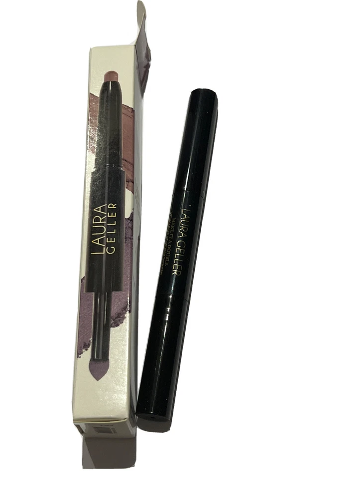 Laura Geller Make It A Double Eyeshadow Stick And Powder - Cognac - New & Boxed