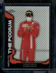 2021 Topps Chrome Formula 1 - Path to the Podium Carlos Sainz #PTP-CS - Picture 1 of 1