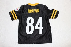 Antonio Brown Pittsburgh Steelers Jersey Black NFL #84 Kids 3T - Picture 1 of 3