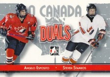 2007-08 ITG O Canada #81 EXPOSED ANGEL / STEVEN STAMKOS - Team Canada