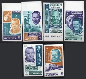 JORDAN/1966/MNH/SC#532, 532A-532F/GEMINI / SPACE / ASTRONAUTS / SPACECRAFT - Picture 1 of 2
