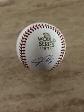 Yuli Gurriel MLB Houston Astros World Series 2017 Autograph Baseball