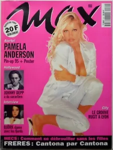 French MAX 1995: PAMELA ANDERSON_DIANE KRUGER_ERIC CANTONA_BJÖK_JOHNNY DEPP - Bild 1 von 12