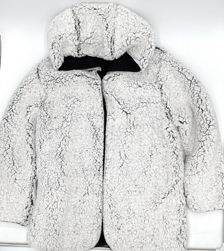 UNDERCOVER Giacca in pelliccia sintetica Victoria's Secret Sherpa Rosa Lunghezza Intera Scialle Med Lg