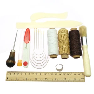Book Binding Leather Stamping Tools Sewing Supplies Book Press Bookbinding Kit - Picture 1 of 12