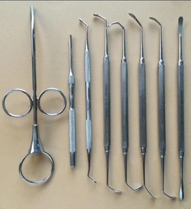 8 Sinus Lift Instruments Set Kit Implant Dental DENTISTRY Free Shipping - Picture 1 of 1
