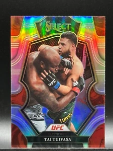 Tai "Bam Bam" Tuivasa 2023 Panini Select UFC Silver Prizm Parallel (+ Inserts) - Picture 1 of 4