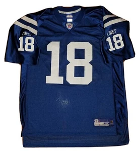Maglia Indianapolis Colts Peyton Manning Reebok NFL Equipment Uomo XL Calcio - Foto 1 di 4