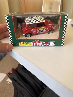 Corgi classics 04422 BL/Rover Mini; 1997 Monte Carlo Rally Historique; New Boxed - Image 1 of 4